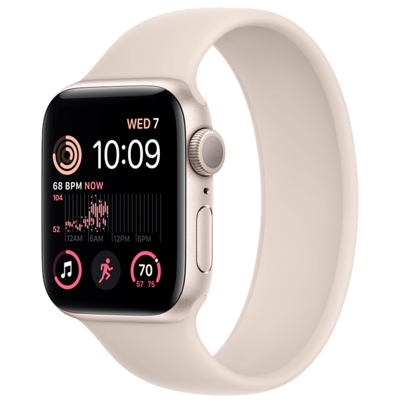 30064974bb Apple SE GPS 44mm Starlight Aluminium (MNJX3) — изображение 1