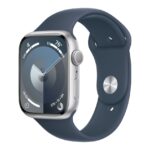 Apple Watch S9 45mm Silver Aluminium/White S/M