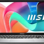 Ноутбук MSI Modern 15 F13MG-087XRU 15.6" (Intel Core i5 1335U 1.3ГГц, 10-ядерный, 16ГБ DDR4, 1ТБ SSD, Intel Iris Xe graphics, FreeDOS), серебристый (9s7-15s122-087)